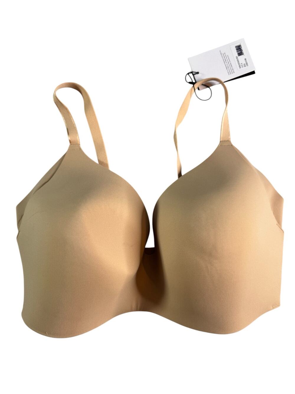 Knix WingWoman Contour Bra Size 8 4X 26/28 Beige Wireless NWT